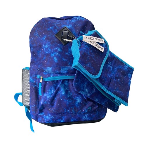 Galaxy print school bag - galaxy-print, school-bag